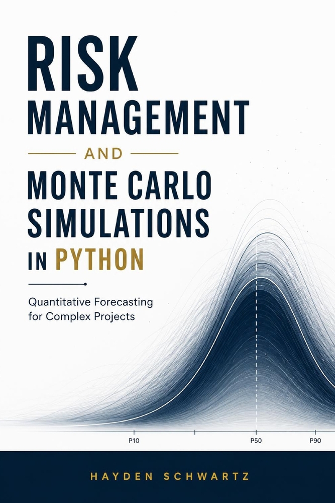 Risk Management and Monte Carlo Simulations in Python: Quantitative Forecasting for Complex Projects cover