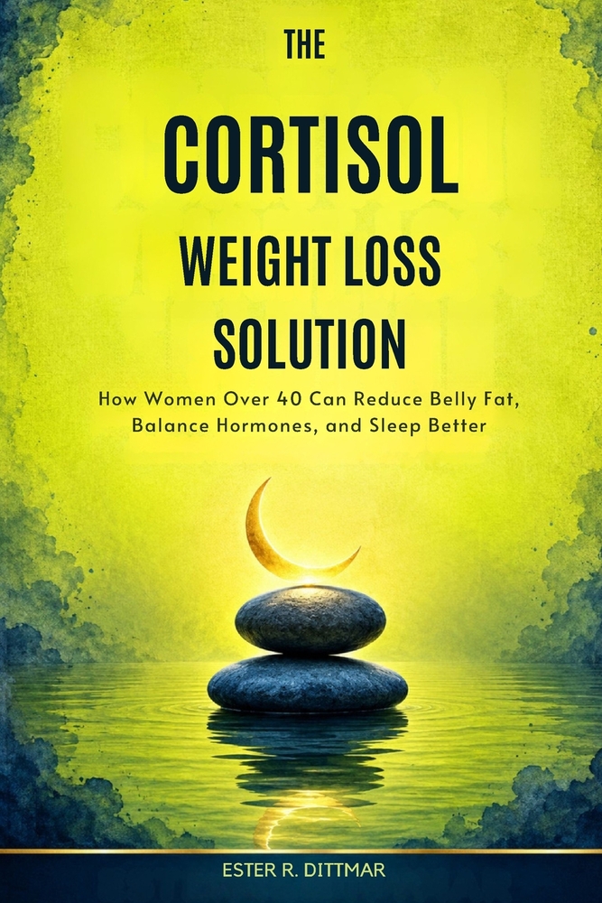The Cortisol Weight Loss Solution: How Women Over 40 Can Reduce Belly Fat, Balance Hormones, and Sleep Better cover