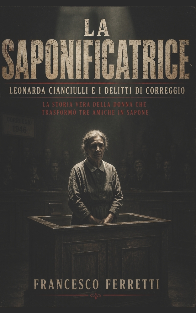 LA SAPONIFICATRICE - Leonarda Cianciulli e i delitti di Correggio: La storia vera della donna che trasformò tre amiche in sapone cover