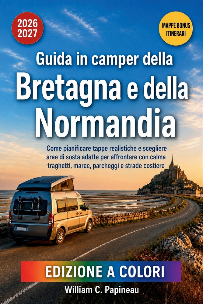 Guida in camper della Bretagna e della Normandia 2026-2027: Come pianificare tappe realistiche e scegliere aree di sosta adatte per affrontare con cal cover