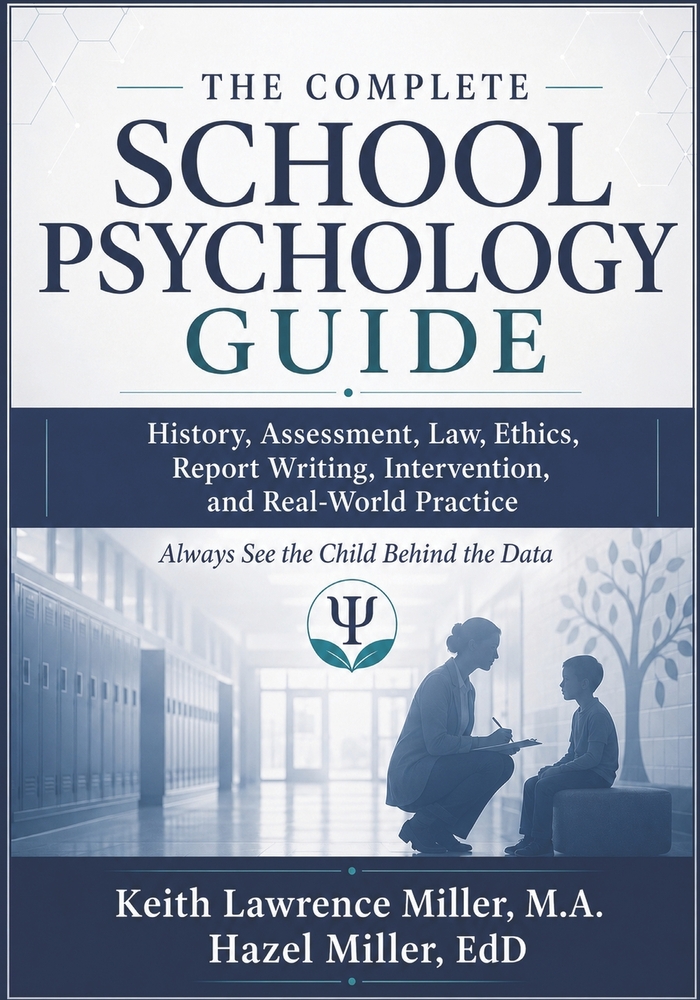 The Complete School Psychology Guide: History, Assessment, Law, Ethics, Report Writing, Intervention, and Real-World Practice cover
