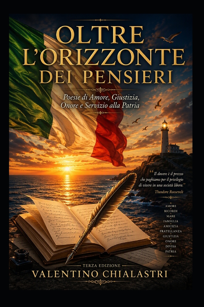 Oltre l'orizzonte dei pensieri: Ci sono parole che nascono dalla mente e ci sono parole che nascono dall'anima. cover