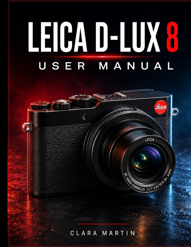 Leica D-Lux 8 User Manual: A Comprehensive Guide to Setup, Operation, Features, and Creative Photography cover