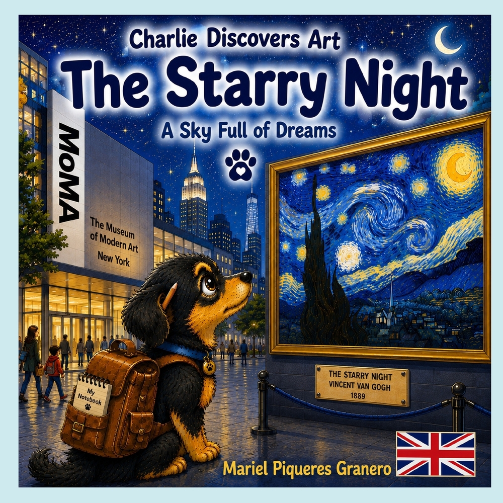 Charlie and The Starry Night. A sky full of dreams: Collection: Charlie Discovers Art. 5-8Y cover