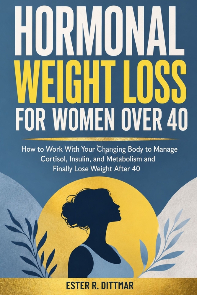 Hormonal weight loss for women over 40: How to Work With Your Changing Body to Manage Cortisol, Insulin, and Metabolism and Finally Lose Weight After cover