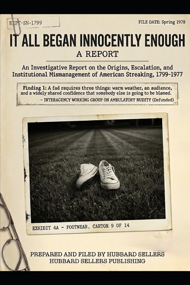 It All Began Innocently Enough: An Investigative Report on the Origins, Escalation, and Institutional Mismanagement of American Streaking, 1799-1977 cover