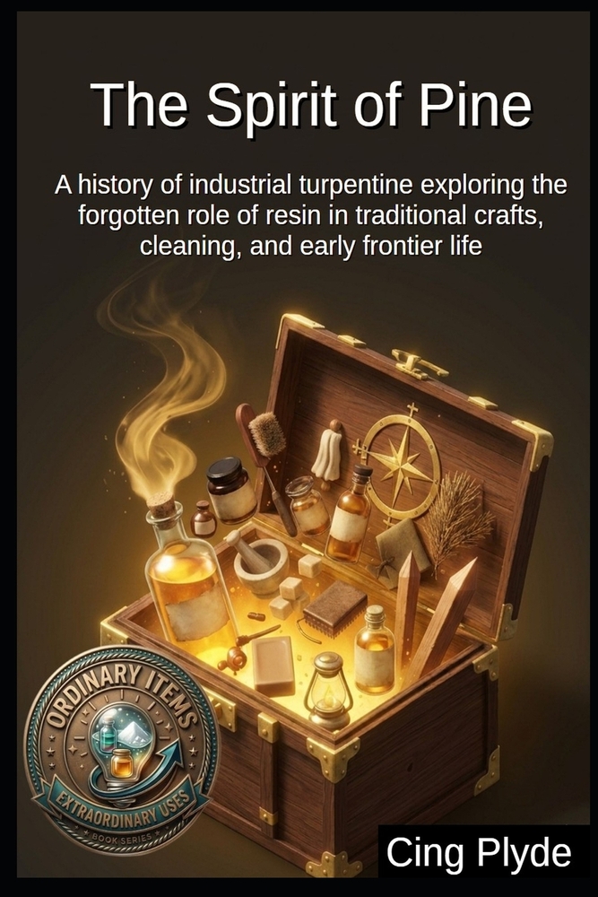 The Spirit of Pine: A history of industrial turpentine exploring the forgotten role of resin in traditional crafts, cleaning, and early frontier life cover