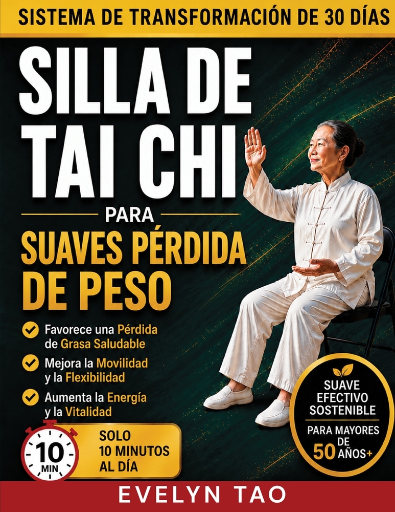 Silla de Tai CHI Para Suaves Pérdida de Peso: Programa de bajo impacto de 30 días para mejorar la movilidad, el equilibrio, Energía y pérdida de grasa cover