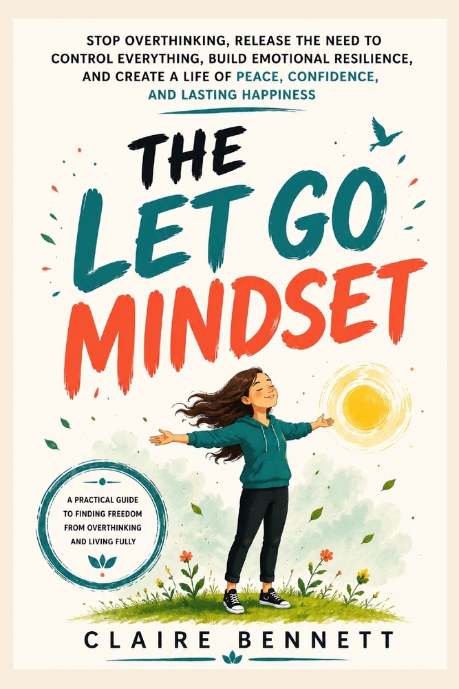 The Let Go Mindset: Stop Overthinking, Release the Need to Control Everything, Build Emotional Resilience, and Create a Life of Peace, Confidence, and cover