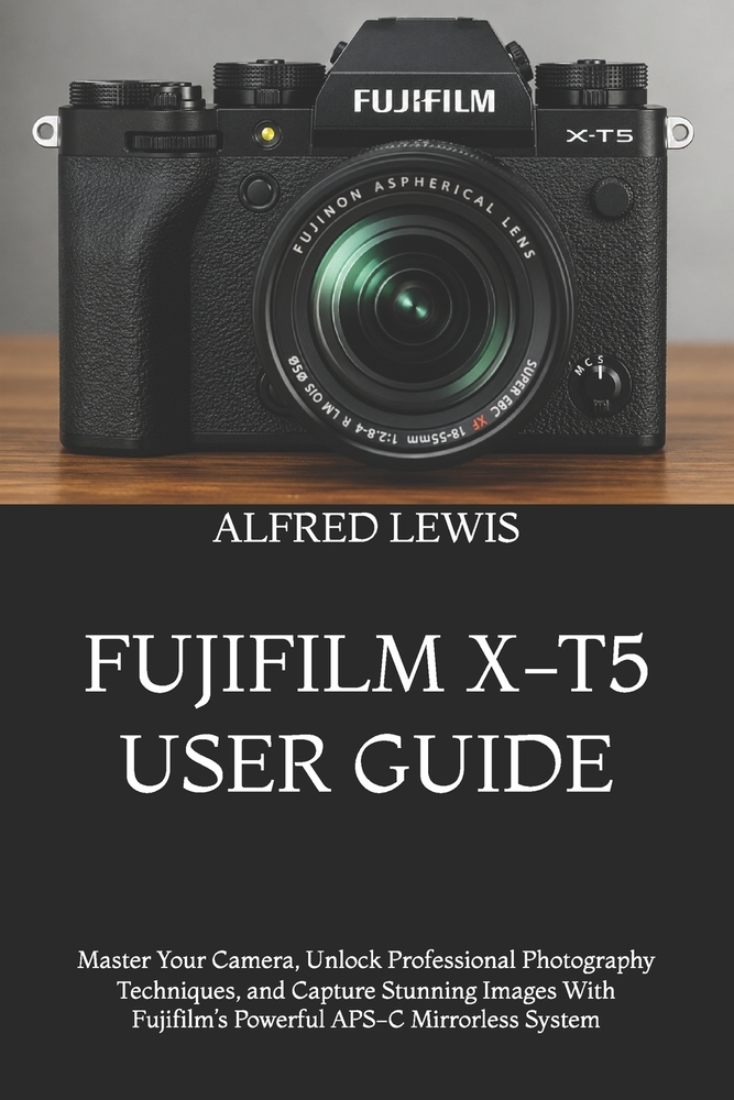 Fujifilm X-T5 User Guide: Master Your Camera, Unlock Professional Photography Techniques, and Capture Stunning Images With Fujifilm's Powerful APS-C M cover