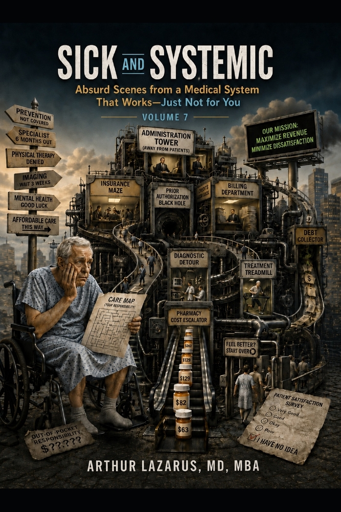 Sick and Systemic: Absurd Scenes from a Medical System That Works-Just Not for You (Volume 8) cover