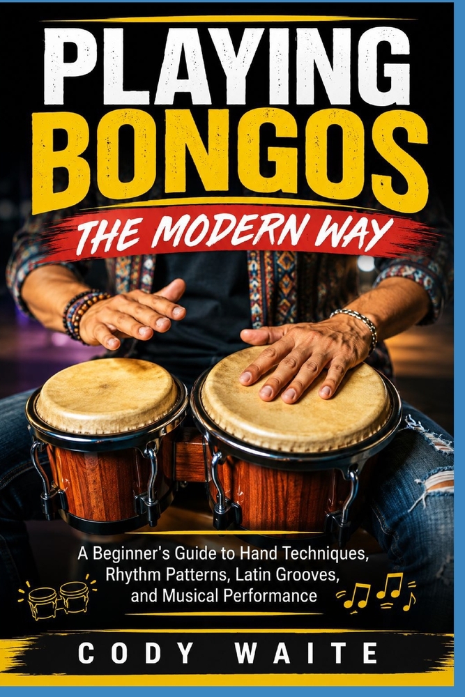 Playing Bongos the Modern Way: A Beginner's Guide to Hand Techniques, Rhythm Patterns, Latin Grooves, and Musical Performance cover