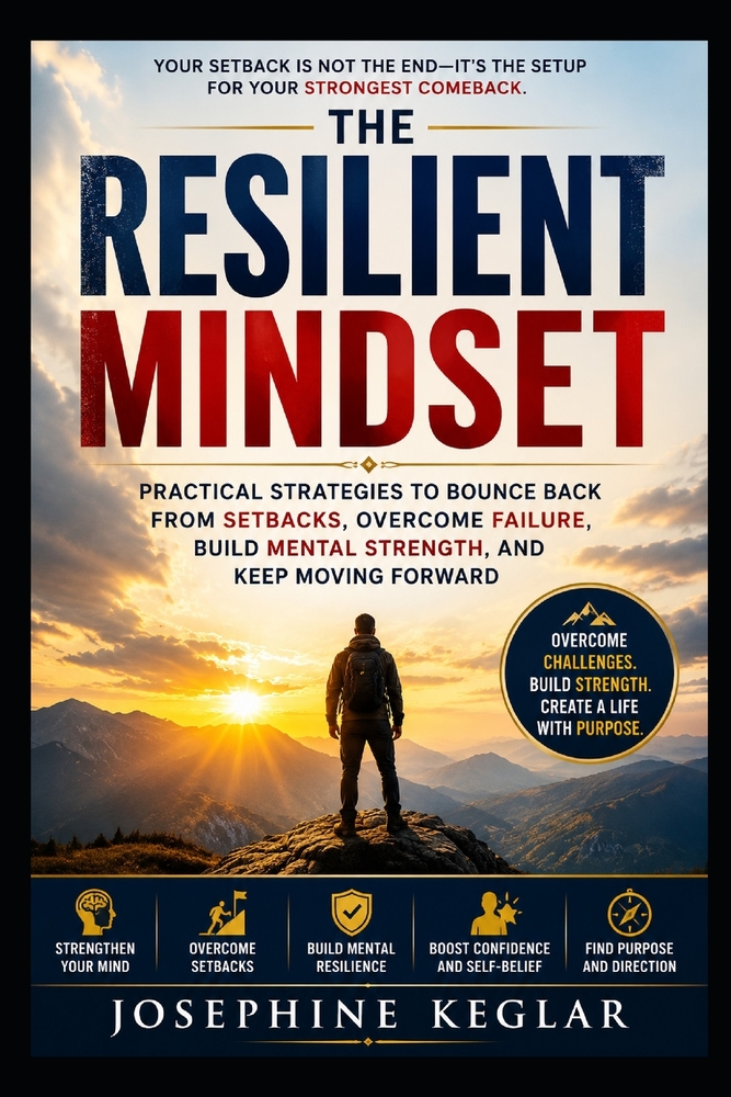 The Resilient Mindset: Practical Strategies to Bounce Back from Setbacks, Overcome Failure, Build Mental Strength, and Keep Moving Forward cover