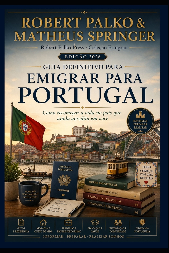 Emigrar Para Portugal: Guia Definitivo Para Emigrar Para Portugal cover