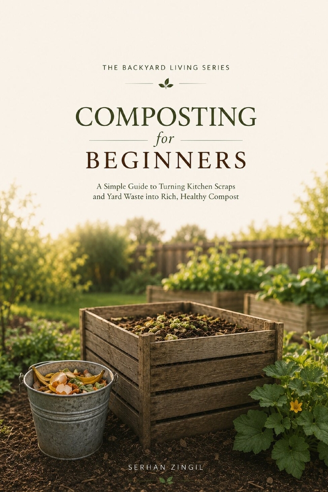 Composting for Beginners: A Practical Guide to Turning Kitchen and Garden Waste into Rich, Healthy Compost for a More Productive Garden cover
