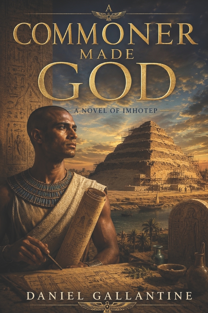 A Commoner Made God: A Novel of Imhotep cover