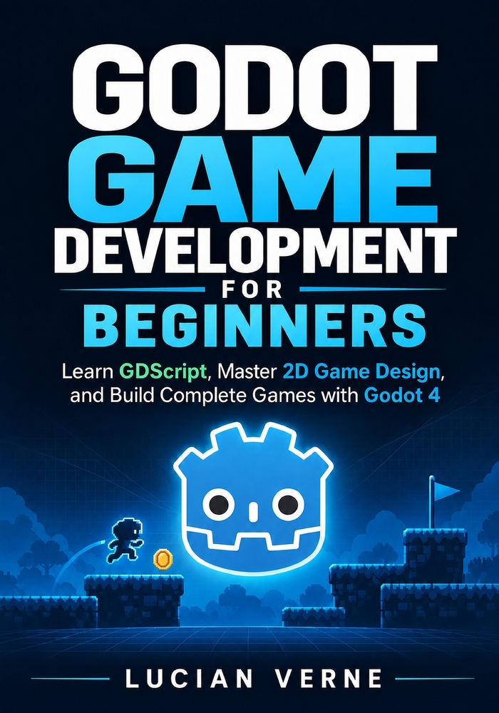 Godot Game Development for Beginners: Learn GDScript, Master 2D Game Design, and Build Complete Games with Godot 4 cover