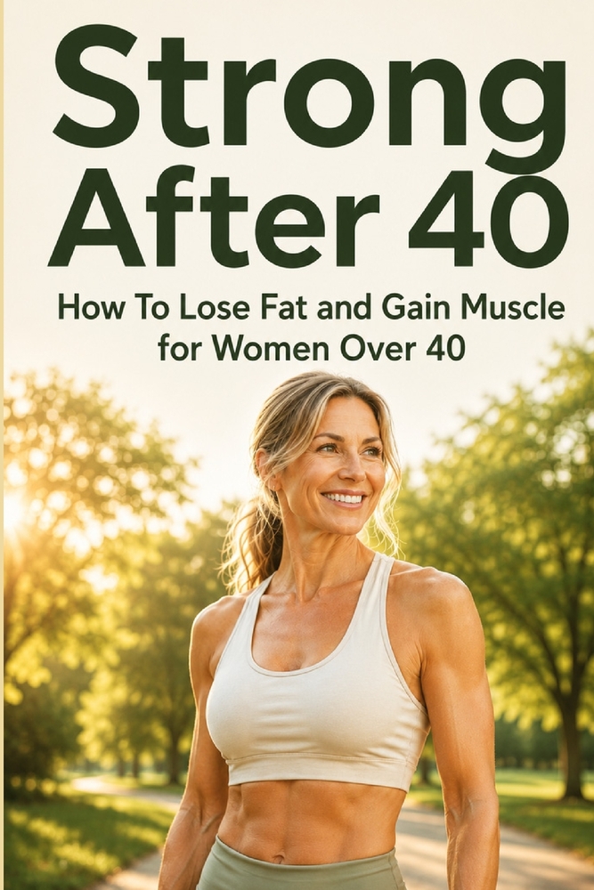 Strong After 40: How To Lose Fat and Gain Muscle for Men Over 40 cover