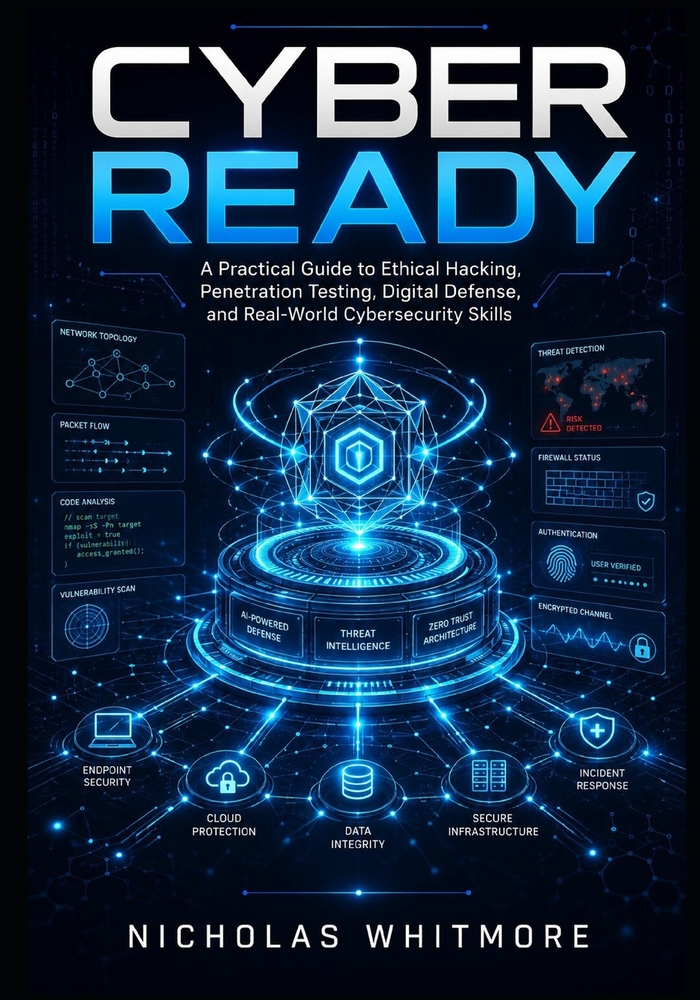Cyber Ready: A Practical Guide to Ethical Hacking, Penetration Testing, Digital Defense, and Real-World Cybersecurity Skills cover