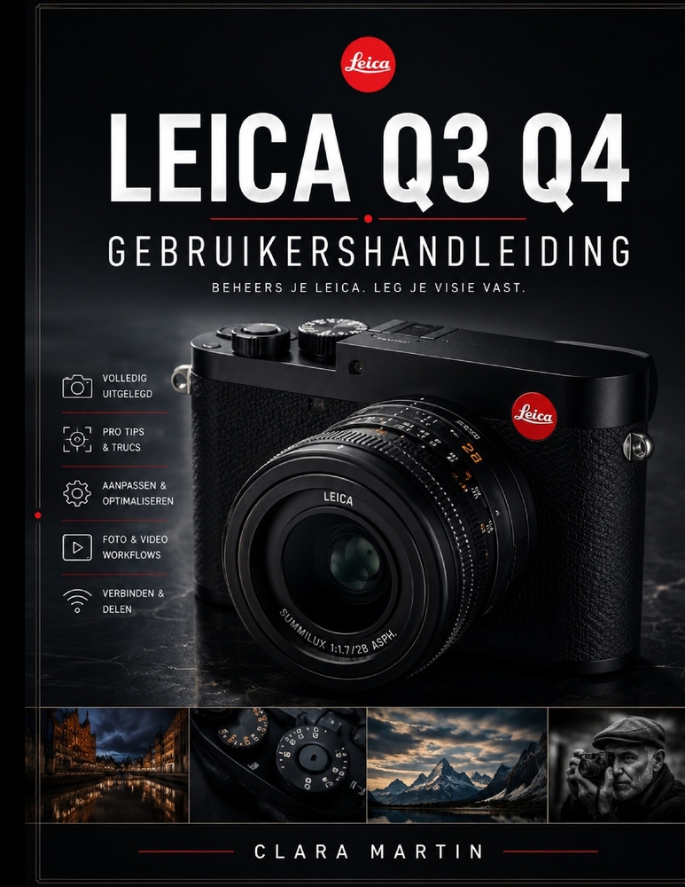 Leica Q3 Q4 Gebruikershandleiding: De Leica Q3 en Q4 beheersen: een complete gids voor functies, instellingen en creatieve technieken cover