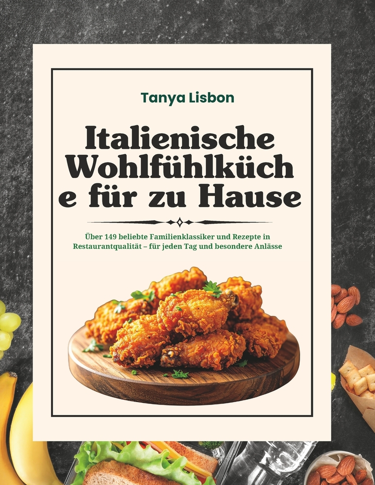 Italienische Wohlfühlküche für zu Hause: Über 149 beliebte Familienklassiker und Rezepte in Restaurantqualität - für jeden Tag und besondere Anlässe cover