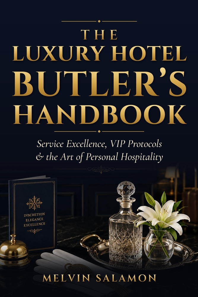 The Luxury Hotel Butler's Handbook: Service Excellence, VIP Protocols & the Art of Personal Hospitality cover