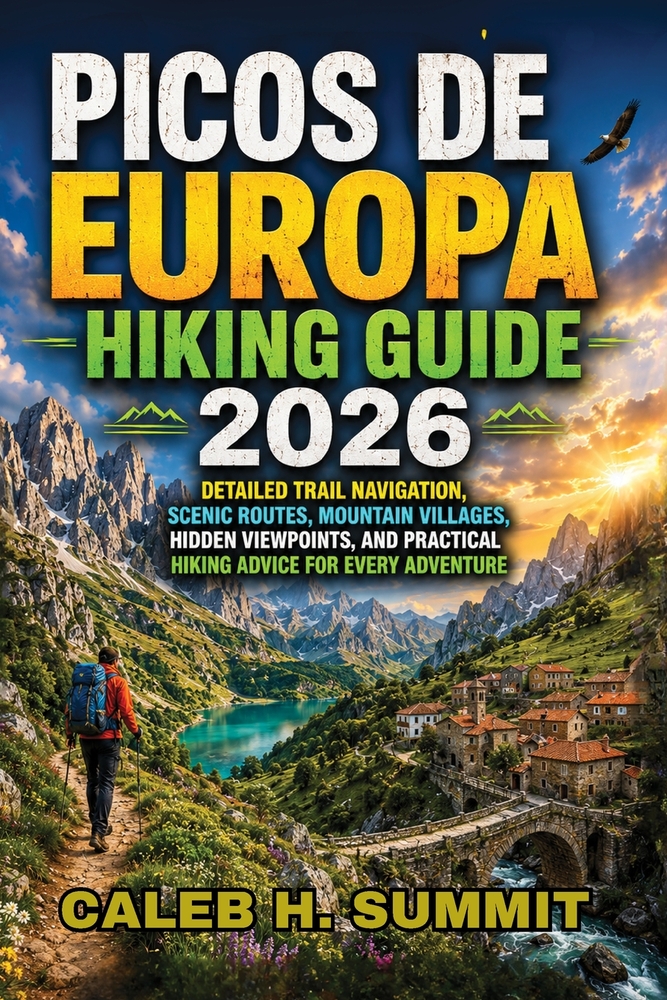 Picos de Europa Hiking Guide 2026: Detailed Trail Navigation, Scenic Routes, Mountain Villages, Hidden Viewpoints, and Practical Hiking Advice for Eve cover