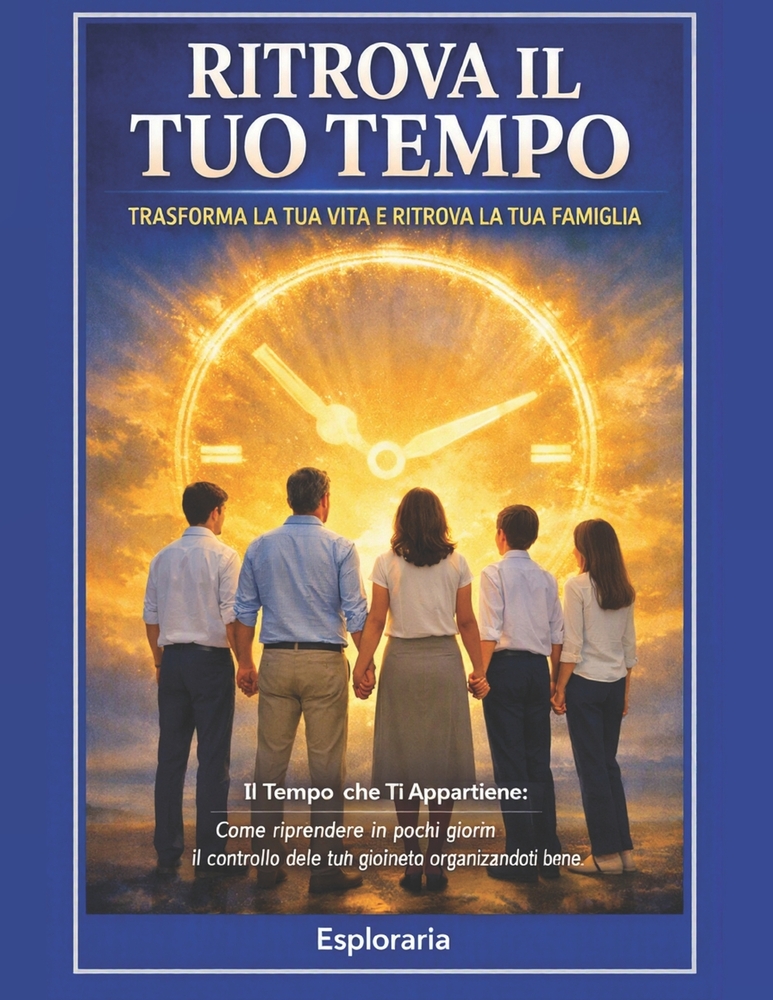 Ritrova il tuo tempo: trasforma la tua vita e ritrova la tua famiglia: Il Tempo che Ti Appartiene: Come riprendere in pochi giorni il controllo delle cover