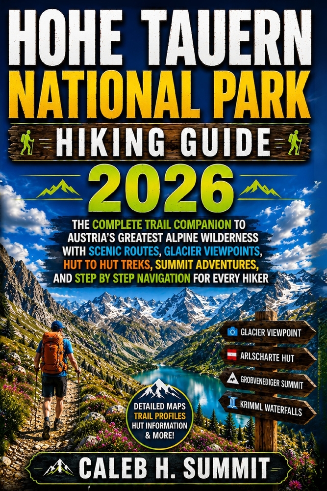 Hohe Tauern National Park Hiking Guide 2026: The Complete Trail Companion to Austria's Greatest Alpine Wilderness with Scenic Routes, Glacier Viewpoin cover