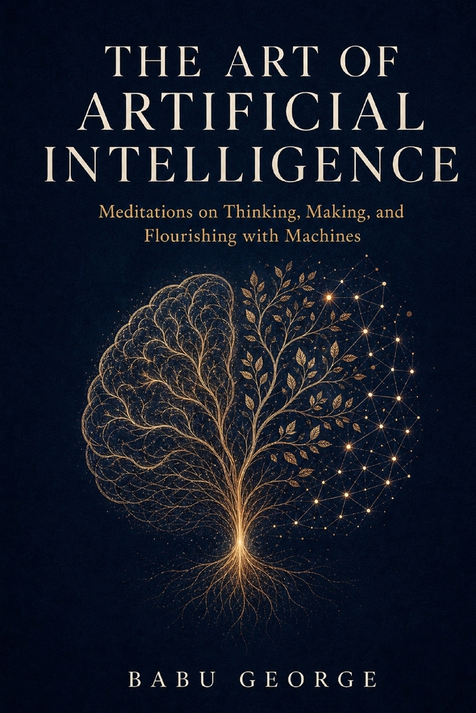 The Art of Artificial Intelligence: Meditations on Thinking, Making, and Flourishing with Machines cover