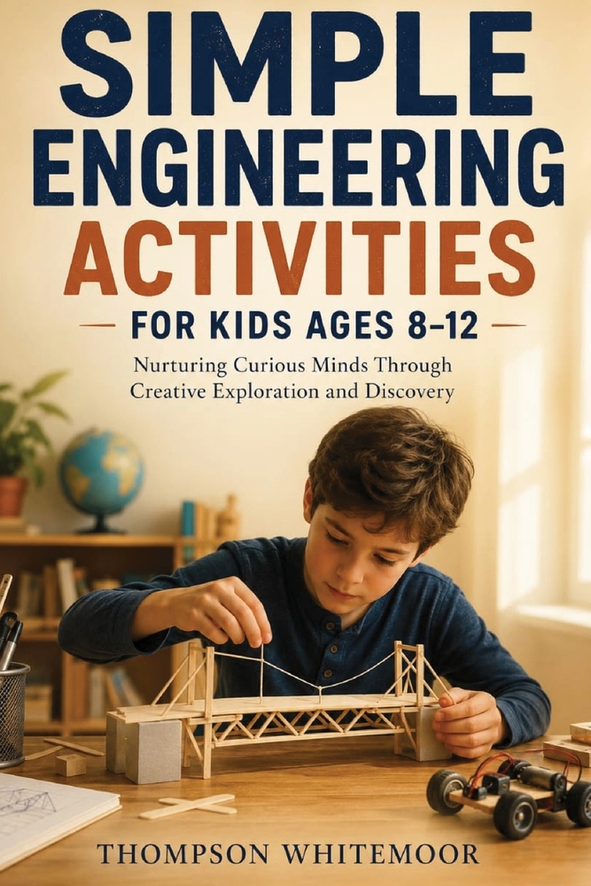 Simple Engineering Activities for Kids Ages (8-12): Nurturing Curious Minds Through Creative Exploration and Discovery cover