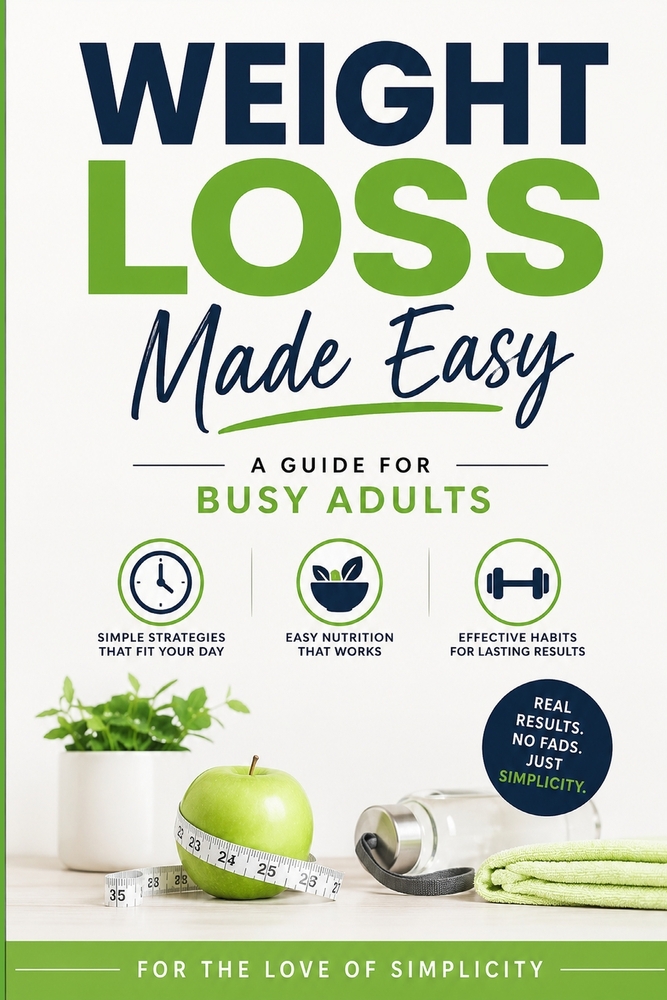Weight Loss Made Easy: A Guide for Busy Adults cover