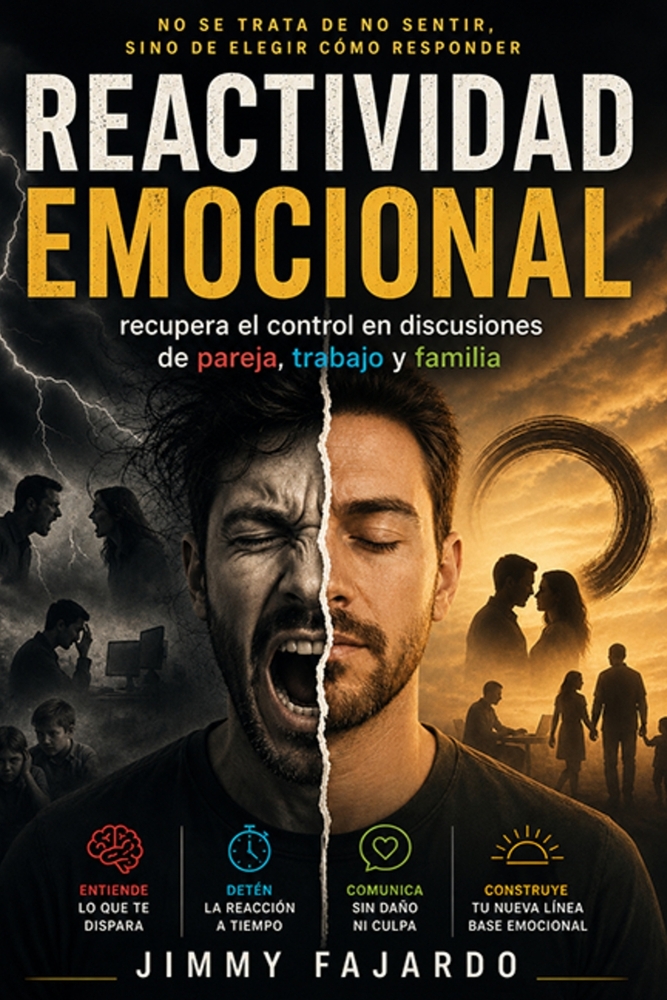 Reactividad Emocional: recupera el control en discusiones de pareja, trabajo y familia cover