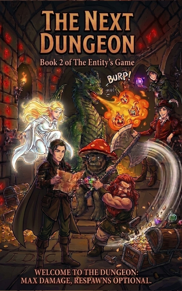 The Next Dungeon: Book 2 of The Entity's Game cover
