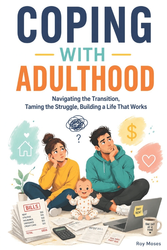 Coping with Adulthood: Growing up doesn't come with an instruction manual cover