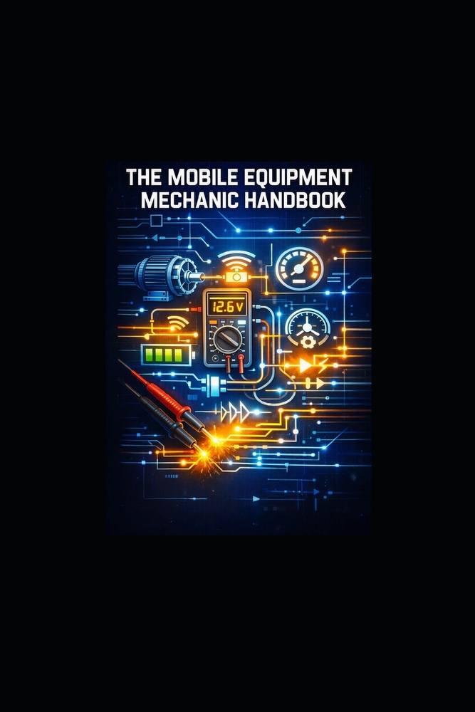 The Mobile Equipment Mechanic Hand Book Full Structured Edition: A modern technician friendly guide to forklifts, tuggers, batteries, hydraulics and i cover