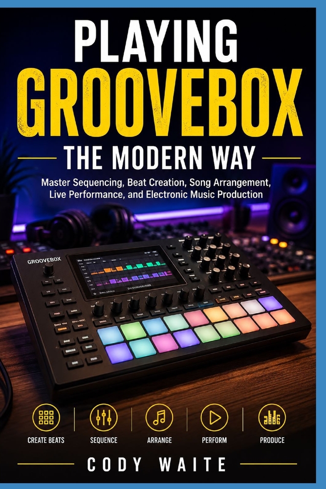Playing Groovebox the Modern Way: Master Sequencing, Beat Creation, Song Arrangement, Live Performance, and Electronic Music Production cover