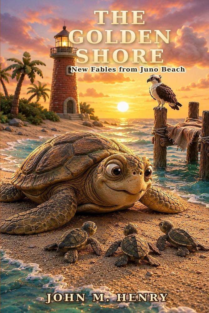 The Golden Shore: New Fables from Juno Beach - Illustrated cover