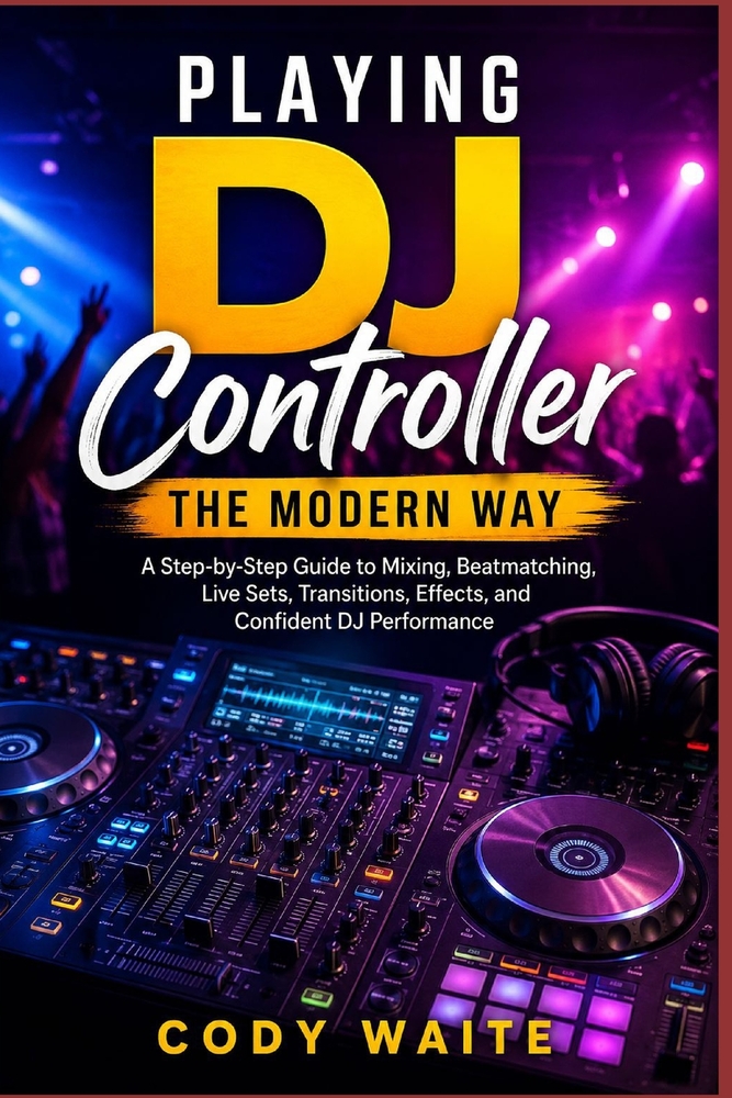 Playing DJ Controller the Modern Way: A Step-by-Step Guide to Mixing, Beatmatching, Live Sets, Transitions, Effects, and Confident DJ Performance cover