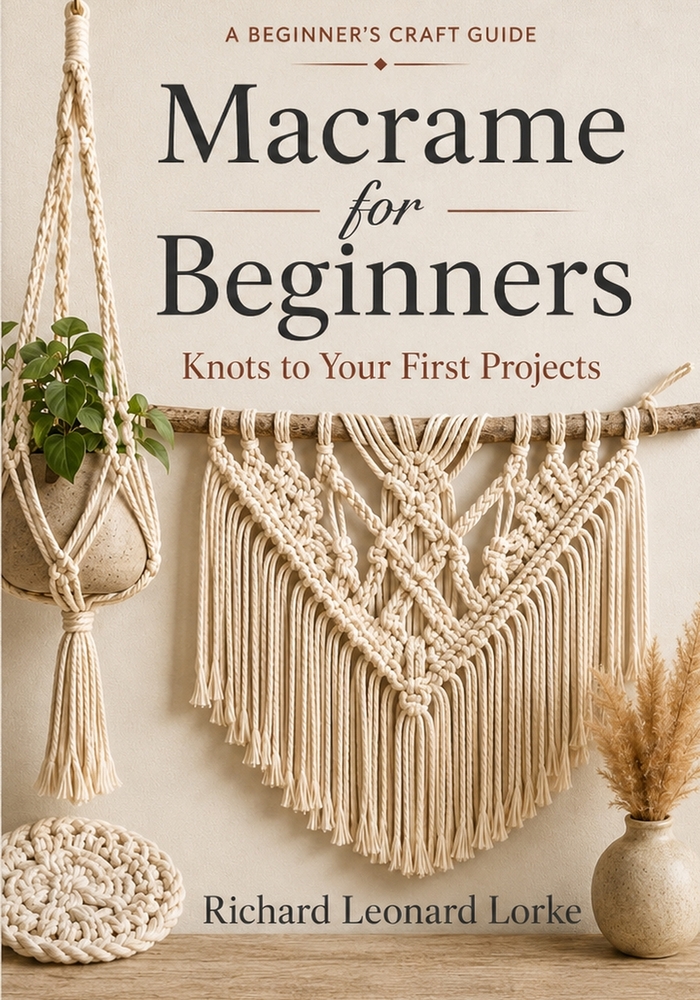 Macrame for Beginners: Knots to Your First Projects cover