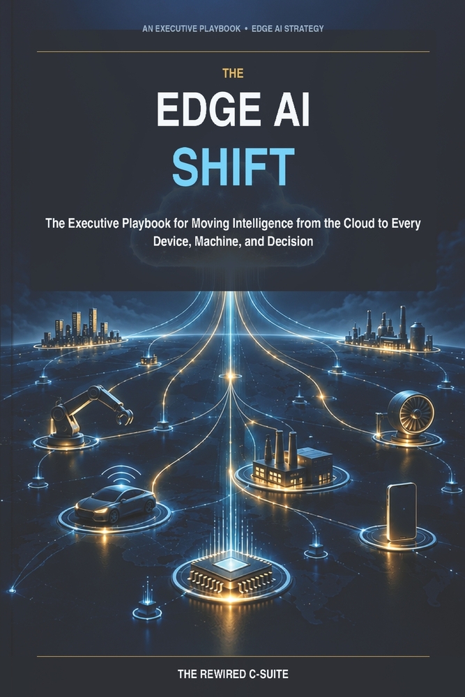 The Edge AI Shift: The Executive Playbook for Moving Intelligence from the Cloud to Every Device, Machine, and Decision cover