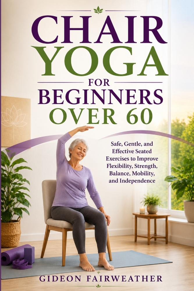 Chair Yoga for Beginners Over 60: Safe, Gentle, and Effective Seated Exercises to Improve Flexibility, Strength, Balance, Mobility, and Independence cover
