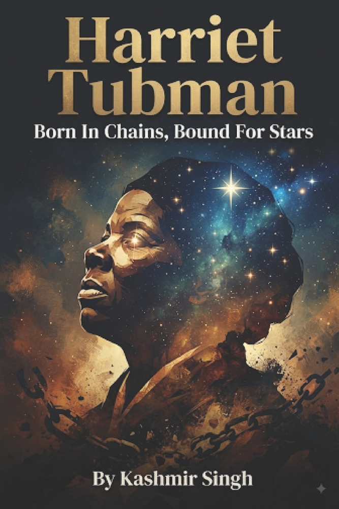 Harriet Tubman: Born ln Chains, Bound For Stars cover