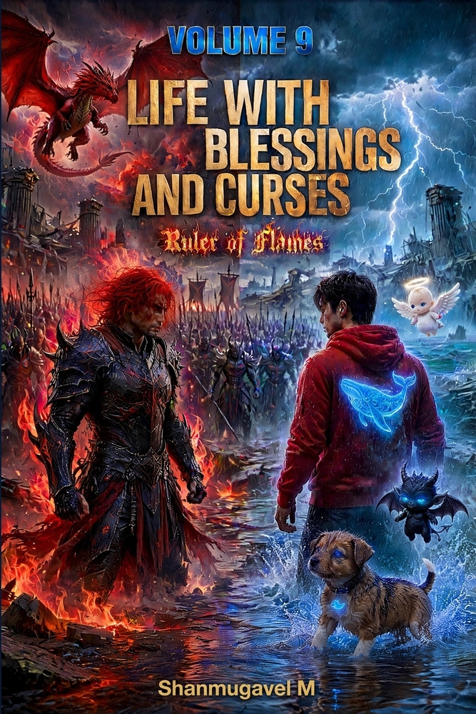 Life with the Blessings and Curses Volume 9: Ruler of Flames cover