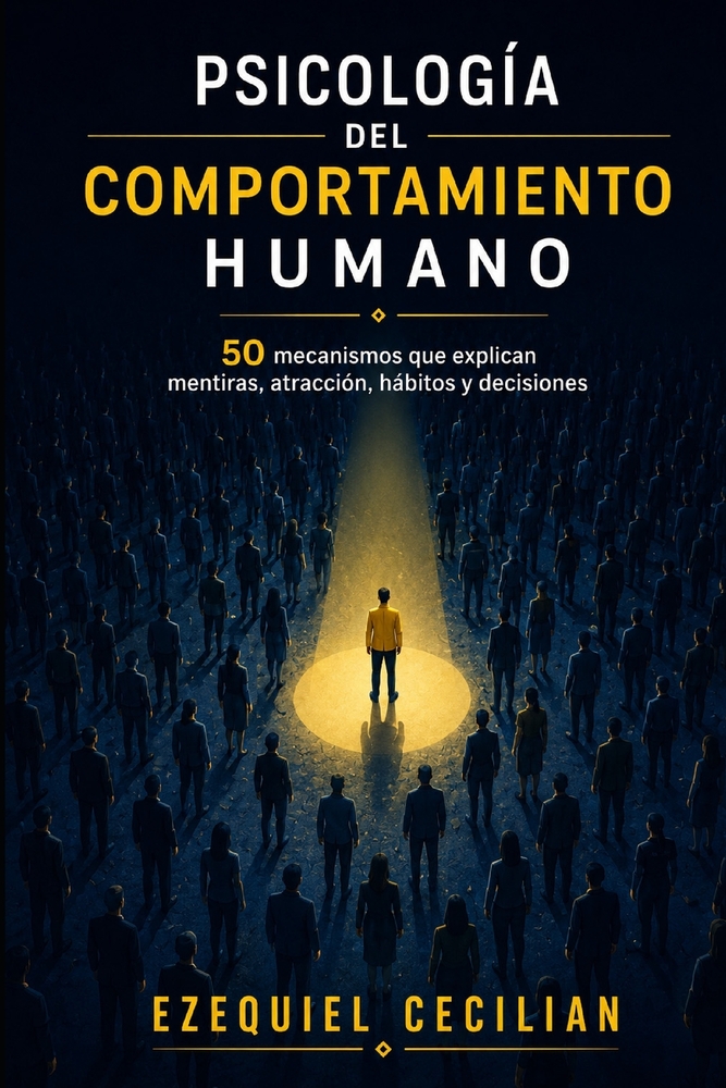 Psicologia Do Comportamento Humano: 50 mecanismos que explicam mentiras, atração, hábitos e escolhas cover