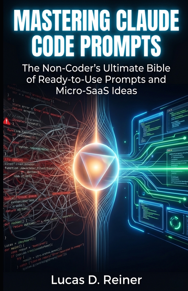 Mastering Claude Code Prompts: The Non-Coder's Ultimate Bible of Ready-to-Use Prompts and Micro-SaaS Ideas cover