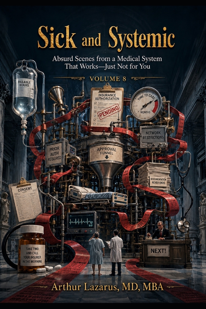Sick and Systemic: Absurd Scenes from a Medical System That Works-Just Not for You (Volume 8) cover