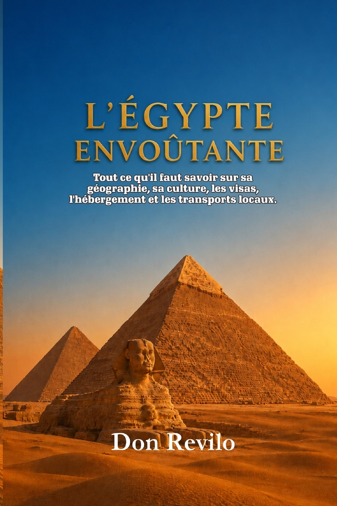 L'Égypte Envoûtante: Tout ce qu'il faut savoir sur sa géographie, sa culture, les formalités de visa, l'hébergement et les transports locaux cover