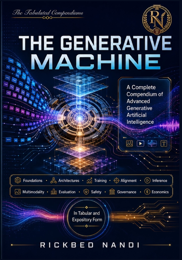 The Generative Machine: A Complete Compendium of Advanced Generative Artificial Intelligence cover