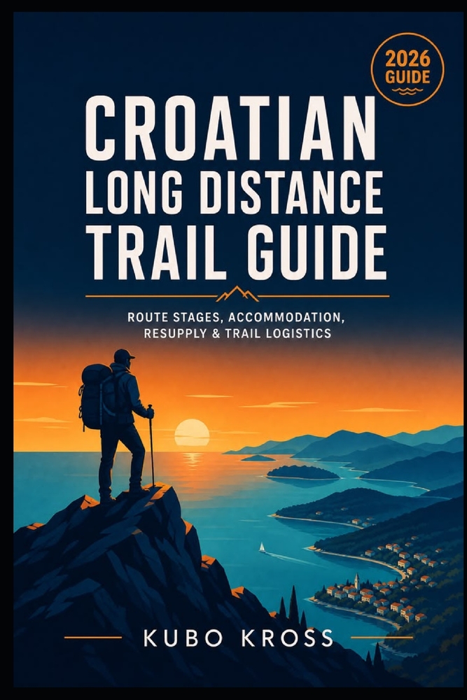 Croatian Long Distance Trail Guide: Route Stages, Accommodation, Resupply & Trail Logistics cover